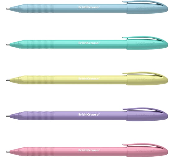 Ручка шариковая Erichkrause U-108 Stick Pastel 0,7, Ultra Glide Technology, цвет чернил синий (в коробке по 50 шт,) 58110