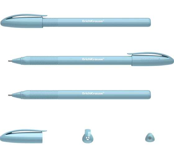Ручка шариковая Erichkrause U-108 Stick Pastel 0,7, Ultra Glide Technology, цвет чернил синий (в коробке по 50 шт,) 58110