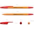 Ручка шариковая Erichkrause R-301 Stick Orange 0,7, цвет чернил красный (в коробке по 50 шт,) 43196 4