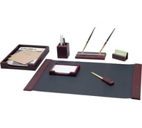 Настольный набор BESTAR Hermes из дерева, 7 предметов, цвет красное дерево 236362