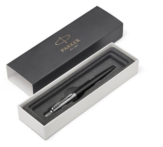 Шариковая ручка Parker Jotter Core - Bond Street Black CT, M 1953184