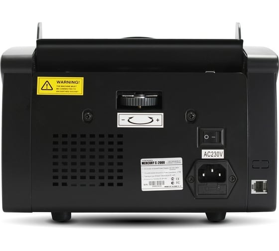 Счетчик банкнот MERTECH C-3000 black 5515
