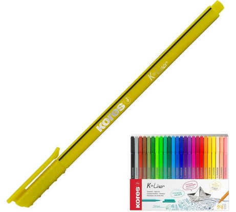 Линер Kores K Liner 0,4 мм набор 24шт 1132090