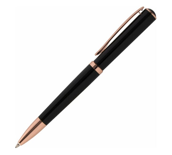 Подарочная шариковая ручка GALANT PUNCTUM BLACK, синяя, 143514