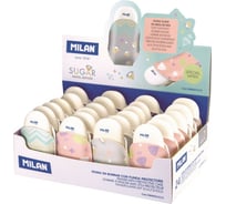 Каучуковый ластик 24 шт в упаковке Milan Pastel Sugar Diamond в чехле CMMSD1012 1139546