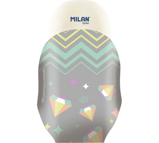 Каучуковый ластик 24 шт в упаковке Milan Pastel Sugar Diamond в чехле CMMSD1012 1139546
