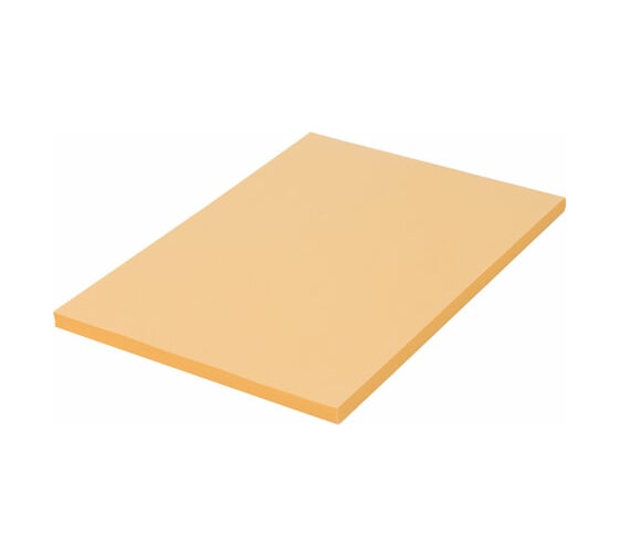 Цветная бумага BRAUBERG А4, 80г/м, 100 листов, пастель, оранжевая, для офисной техники 112448