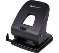Дырокол BRAUBERG SX-40 до 40 листов, черный 229695