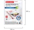 Перфорированные гладкие папки-файлы BRAUBERG ECONOMY А4, комплект 100 шт, 30 мкм 229659 6