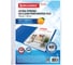 Плотные перфорированные матовые папки-файлы BRAUBERG EXTRA 600 А4, комплект 100 шт, 60 мкм 229664 9