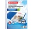 Плотные перфорированные глянцевые папки-файлы BRAUBERG EXTRA 600 А4 комплект 100 шт, 60 мкм 229665 10
