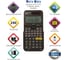 Двухстрочный инженерный калькулятор BRAUBERG SC-850 240 функций, 10+2 разрядов, двойное питание, черный 250525 3