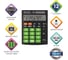 Настольный калькулятор BRAUBERG ULTRA COLOR-12-BKLG 192x143 мм, 12 разрядов, черно-салатовый 250498 2