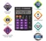 Настольный калькулятор BRAUBERG ULTRA COLOR-12-BKPR 192x143 мм,12 разрядов, черно-фиолетовый 250501 3
