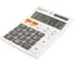Настольный калькулятор BRAUBERG ULTRA-12-WT 192x143 мм, 12 разрядов, двойное питание, белый 250496 8