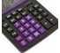 Настольный калькулятор BRAUBERG EXTRA COLOR-12-BKPR 206x155 мм, 12 разрядов, черно-фиолетовый 250480 11