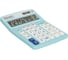 Настольный калькулятор BRAUBERG EXTRA PASTEL-12-LB 206x155 мм, 12 разрядов, голубой 250486 15
