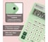 Настольный калькулятор BRAUBERG EXTRA PASTEL-12-LG 206x155 мм, 12 разрядов, мятный 250488 5