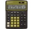 Настольный калькулятор BRAUBERG EXTRA-12-BKOL 206x155 мм, 12 разрядов, черно-оливковый 250471 1