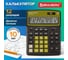 Настольный калькулятор BRAUBERG EXTRA-12-BKOL 206x155 мм, 12 разрядов, черно-оливковый 250471 2