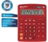 Настольный калькулятор BRAUBERG EXTRA-12-WR 206x155 мм, 12 разрядов, двойное питание, бордовый 250484 11