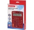 Настольный калькулятор BRAUBERG EXTRA-12-WR 206x155 мм, 12 разрядов, двойное питание, бордовый 250484 19
