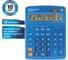 Настольный калькулятор BRAUBERG EXTRA-12-BU 206x155 мм, 12 разрядов, двойное питание, синий 250482 9
