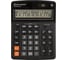 Настольный калькулятор BRAUBERG EXTRA-16-BK 206x155 мм, 16 разрядов, двойное питание, черный 250475 1