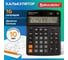 Настольный калькулятор BRAUBERG EXTRA-16-BK 206x155 мм, 16 разрядов, двойное питание, черный 250475 13