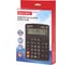 Настольный калькулятор BRAUBERG EXTRA-16-BK 206x155 мм, 16 разрядов, двойное питание, черный 250475 12