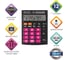 Настольный калькулятор BRAUBERG ULTRA COLOR-12-BKWR 192x143 мм, 12 разрядов, черно-малиновый, 250500 4