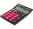 Настольный калькулятор BRAUBERG ULTRA COLOR-12-BKWR 192x143 мм, 12 разрядов, черно-малиновый, 250500 7