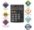 Настольный компактный калькулятор BRAUBERG ULTRA-08-BK, 154x115 мм, 8 разрядов, черный, 250507 4