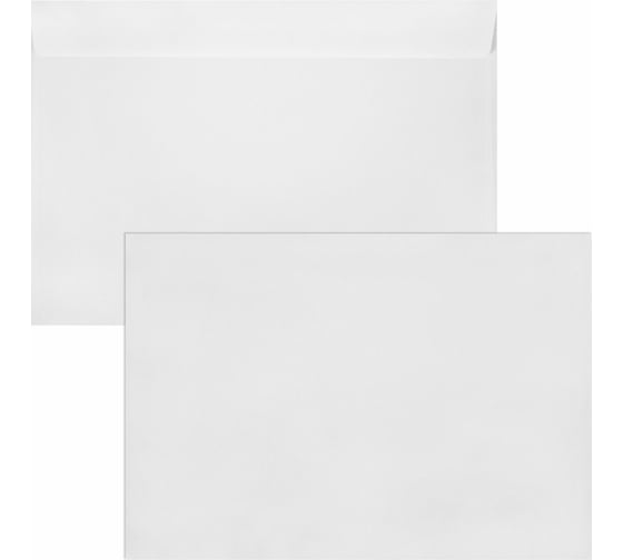 Конверты Staff С4 229х324 мм, отрывная лента, 90 г/кв.м, комплект 50 шт, внутренняя запечатка 116569 1