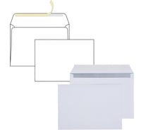 Конверты ОФИСМАГ С4 229х324 мм, отрывная лента, 90 г/кв.м, комплект 250 шт, внутренняя запечатка, С4.01С.250 128285