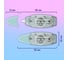 Корректирующая лента BRAUBERG PASTEL, 5 мм х 6 м, 3 штуки в блистере 272658 7