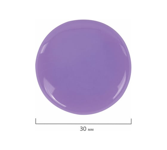 Магниты BRAUBERG 30 мм, набор 16 шт, PASTEL, блистер 272519