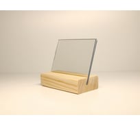 Ценникодержатель Контур Лайн Деревяшкино А8, косая прорезь, 4 шт. 02FE3222