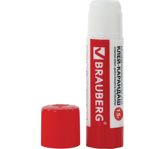 Клей-карандаш BRAUBERG 15 г 220870