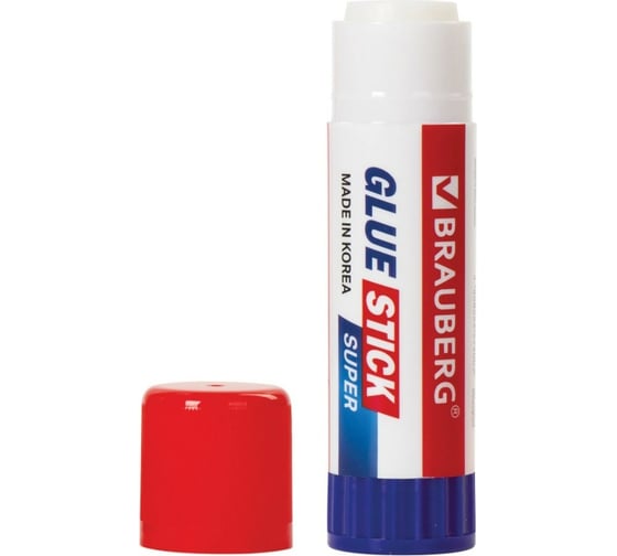 Клей-карандаш BRAUBERG SUPER 21 г, Южная Корея 229542