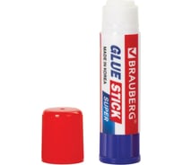Клей-карандаш BRAUBERG SUPER, 8 г, Южная Корея 229540