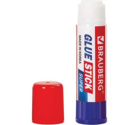 Клей-карандаш BRAUBERG SUPER, 8 г, Южная Корея 229540