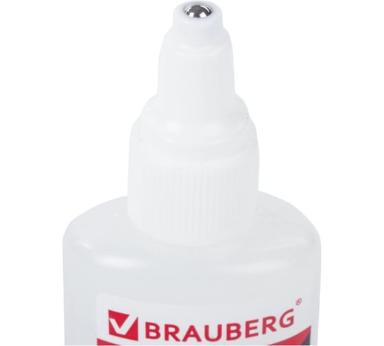 Клей-роллер BRAUBERG канцелярский для бумаги, картона, 45 г 225208