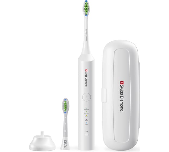 Звуковая зубная щетка Swiss Diamond 5 режимов, белый SD-STB54805W