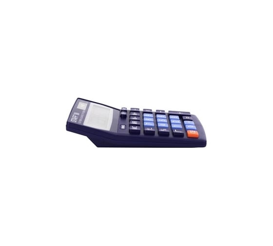 Настольный калькулятор STAFF STF-1808-BU компактный 140х105мм, 8 разрядный, синий 250466