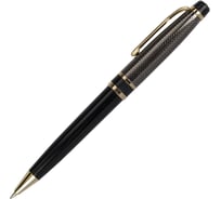 Подарочная шариковая ручка BRAUBERG Sonata синяя, золотистый корпус с черным, линия 0.5 мм 143483