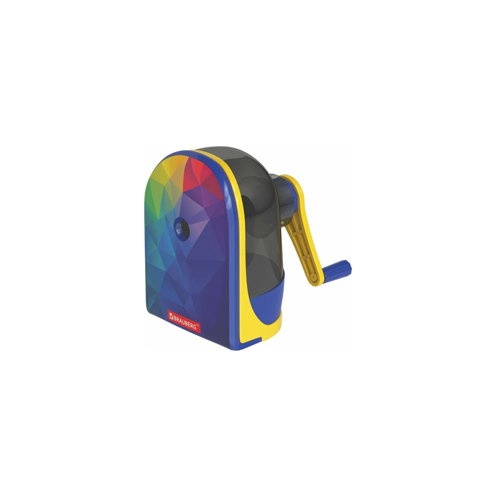 Механическая точилка BRAUBERG MULTICOLOR корпус с печатью 228489 ...