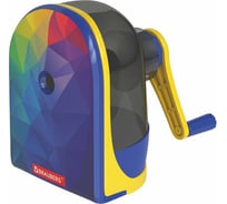 Механическая точилка BRAUBERG MULTICOLOR корпус с печатью 228489