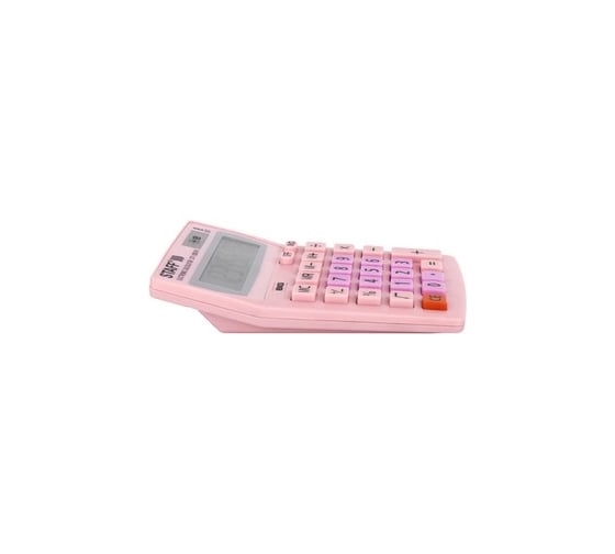 Настольный калькулятор STAFF STF-1808-PK компактный, 140х105мм, 8 разрядный, розовый 250468