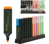 Текстовыделители BRAUBERG ORIGINAL набор 12 шт, ассорти, линия 1-5 мм 151699